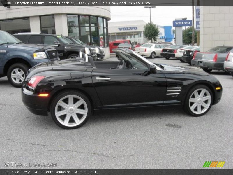 Black / Dark Slate Gray/Medium Slate Gray 2006 Chrysler Crossfire Limited Roadster