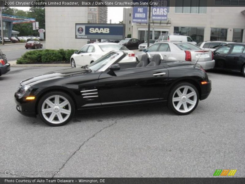 Black / Dark Slate Gray/Medium Slate Gray 2006 Chrysler Crossfire Limited Roadster