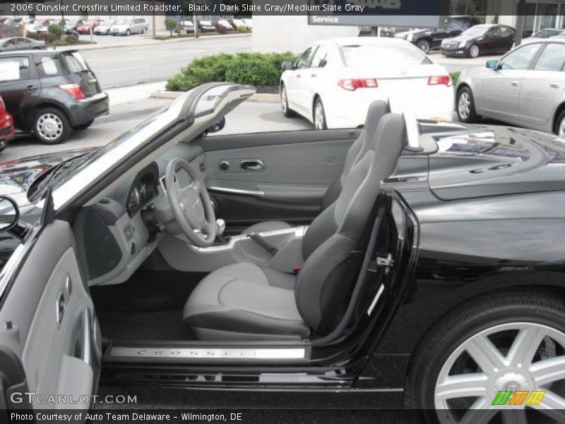 Black / Dark Slate Gray/Medium Slate Gray 2006 Chrysler Crossfire Limited Roadster