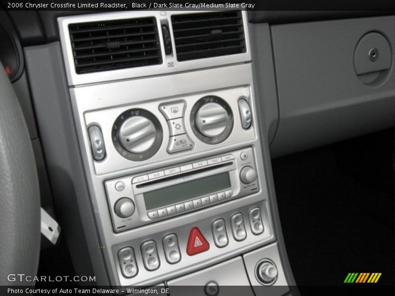 Black / Dark Slate Gray/Medium Slate Gray 2006 Chrysler Crossfire Limited Roadster