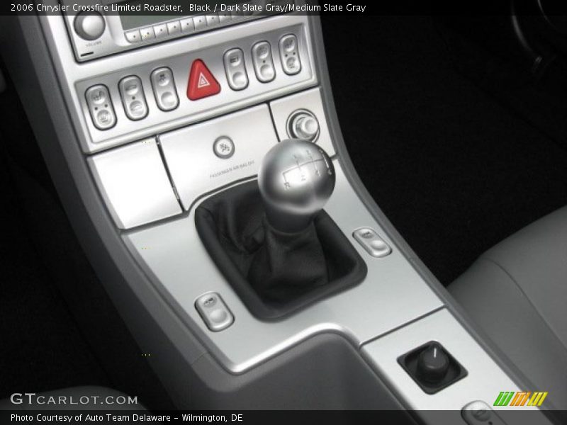 Black / Dark Slate Gray/Medium Slate Gray 2006 Chrysler Crossfire Limited Roadster