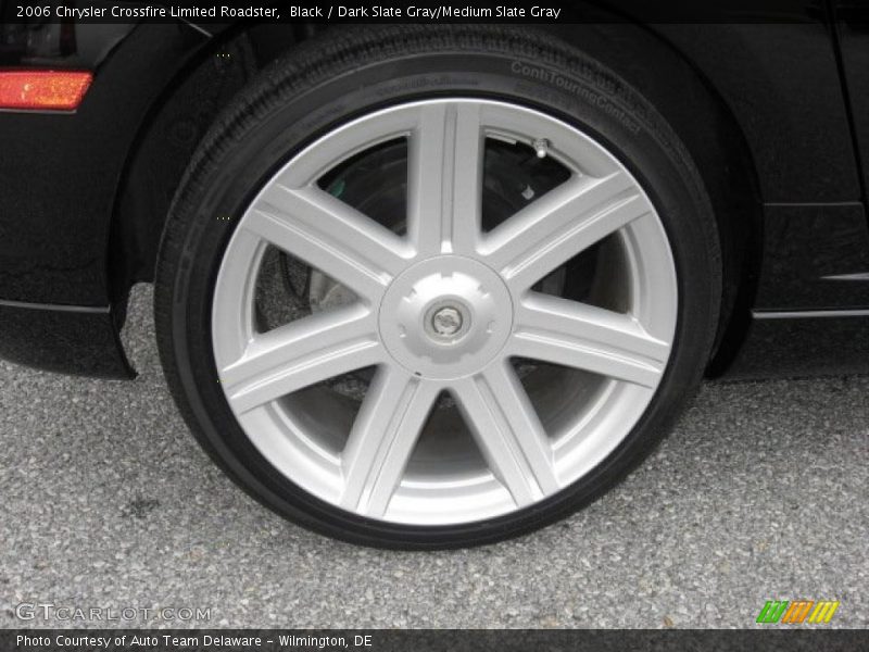 Black / Dark Slate Gray/Medium Slate Gray 2006 Chrysler Crossfire Limited Roadster