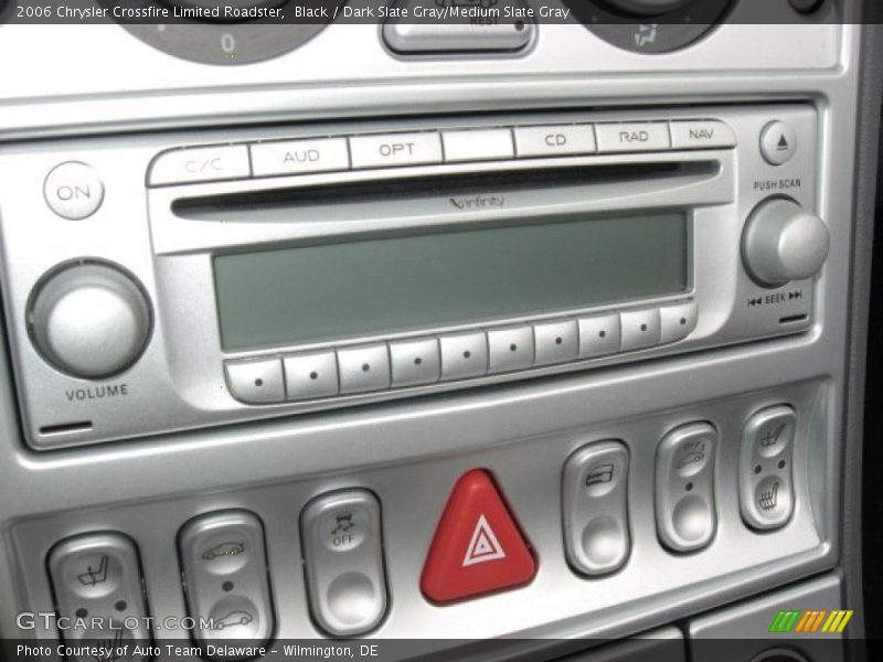 Black / Dark Slate Gray/Medium Slate Gray 2006 Chrysler Crossfire Limited Roadster