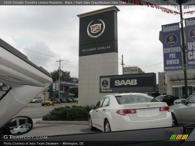Black / Dark Slate Gray/Medium Slate Gray 2006 Chrysler Crossfire Limited Roadster