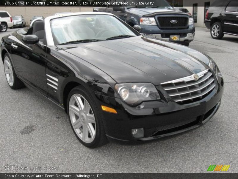 Black / Dark Slate Gray/Medium Slate Gray 2006 Chrysler Crossfire Limited Roadster