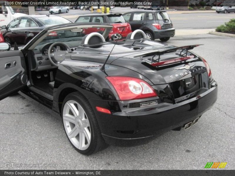 Black / Dark Slate Gray/Medium Slate Gray 2006 Chrysler Crossfire Limited Roadster