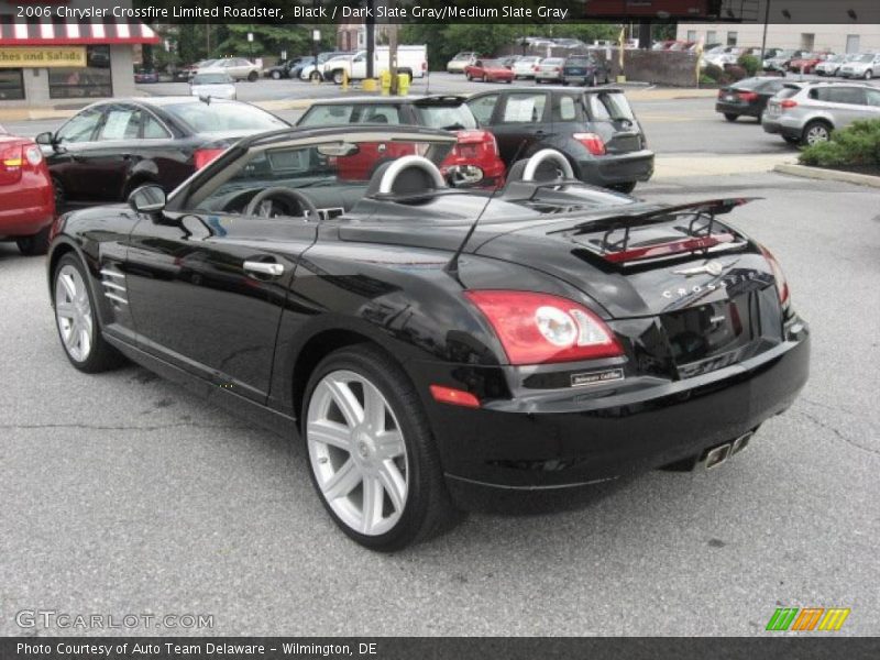 Black / Dark Slate Gray/Medium Slate Gray 2006 Chrysler Crossfire Limited Roadster