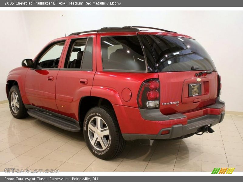 Medium Red Metallic / Ebony 2005 Chevrolet TrailBlazer LT 4x4