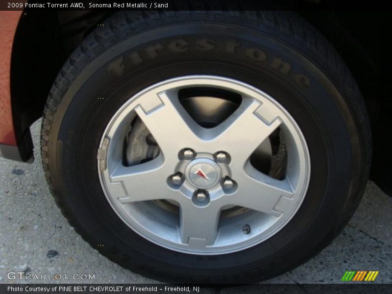 Sonoma Red Metallic / Sand 2009 Pontiac Torrent AWD