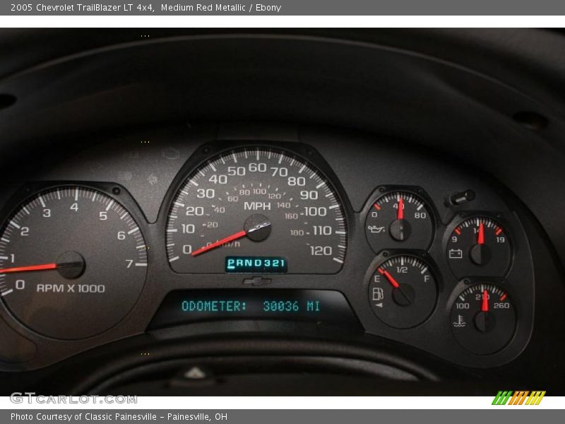 Medium Red Metallic / Ebony 2005 Chevrolet TrailBlazer LT 4x4