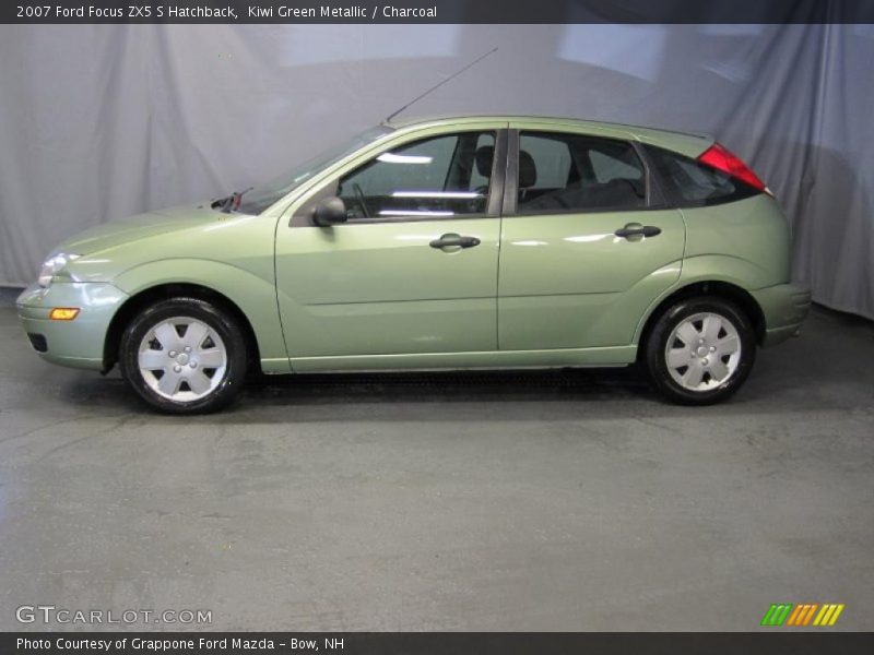 Kiwi Green Metallic / Charcoal 2007 Ford Focus ZX5 S Hatchback
