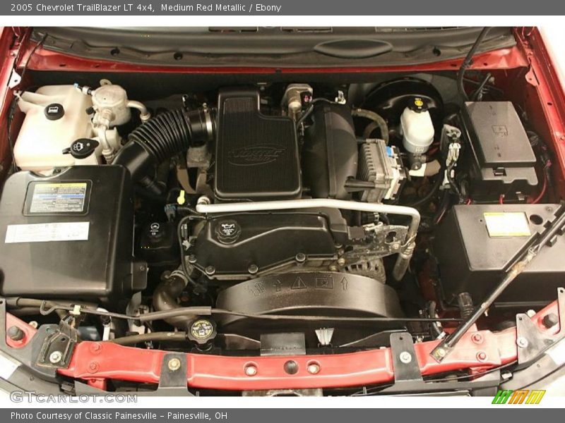 Medium Red Metallic / Ebony 2005 Chevrolet TrailBlazer LT 4x4