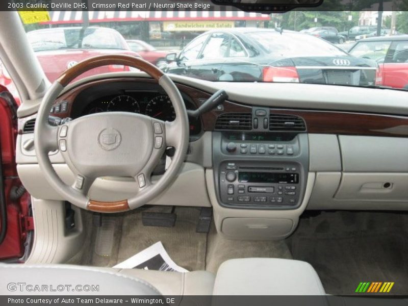 Crimson Red Pearl / Neutral Shale Beige 2003 Cadillac DeVille DHS