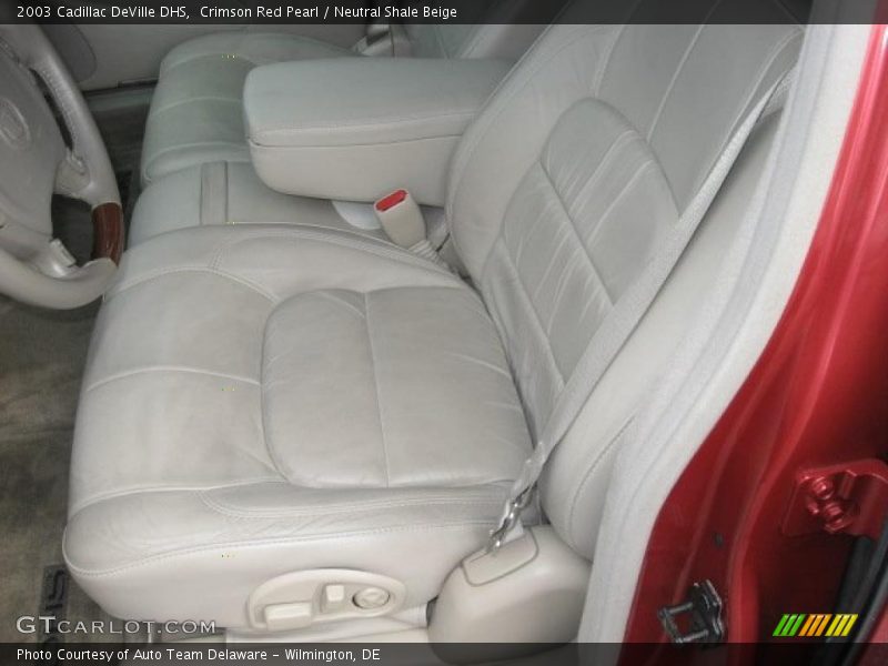 Crimson Red Pearl / Neutral Shale Beige 2003 Cadillac DeVille DHS