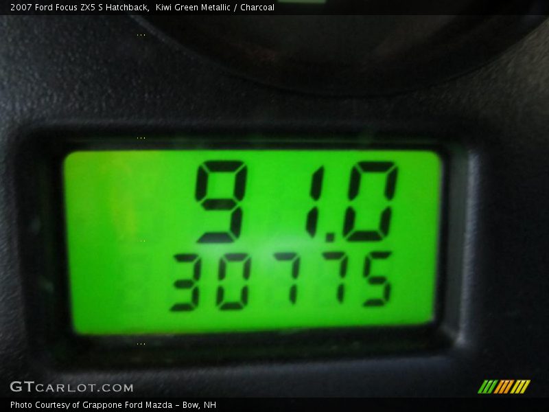 Kiwi Green Metallic / Charcoal 2007 Ford Focus ZX5 S Hatchback