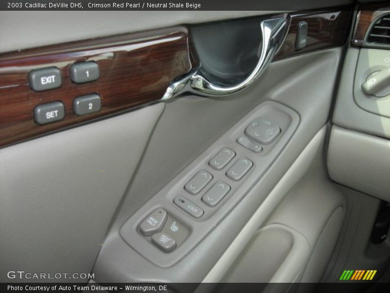 Crimson Red Pearl / Neutral Shale Beige 2003 Cadillac DeVille DHS