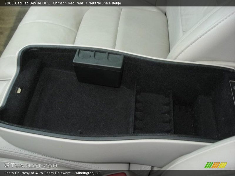 Crimson Red Pearl / Neutral Shale Beige 2003 Cadillac DeVille DHS