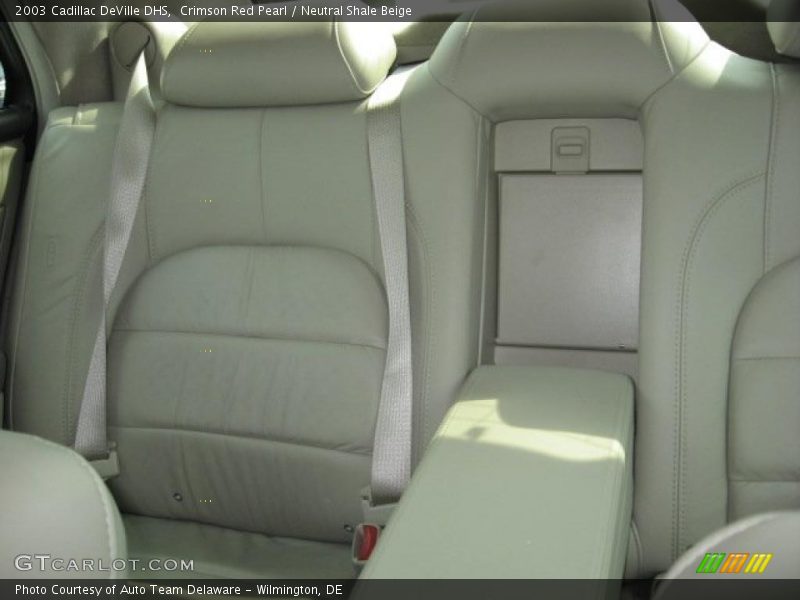 Crimson Red Pearl / Neutral Shale Beige 2003 Cadillac DeVille DHS
