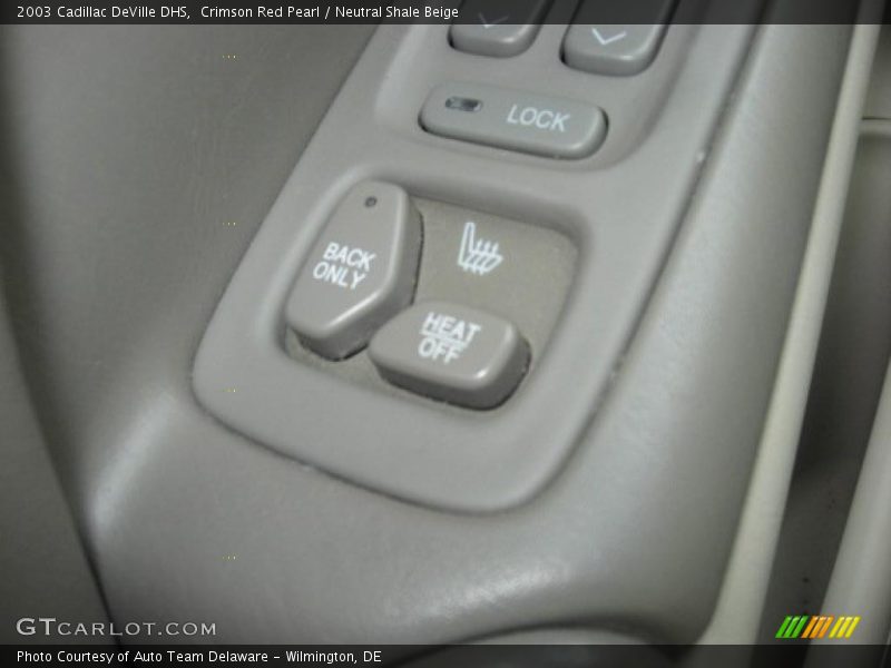 Crimson Red Pearl / Neutral Shale Beige 2003 Cadillac DeVille DHS