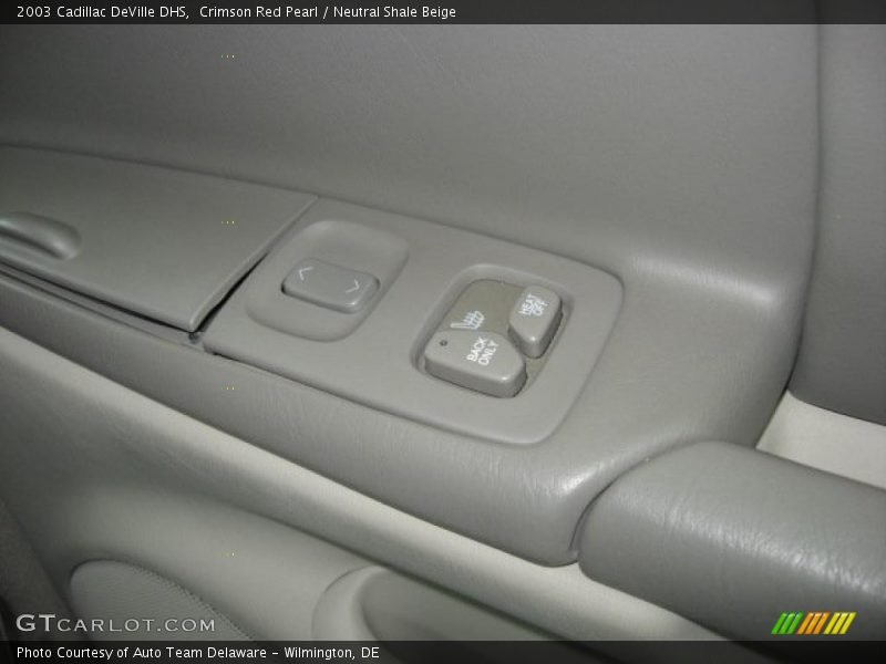 Crimson Red Pearl / Neutral Shale Beige 2003 Cadillac DeVille DHS