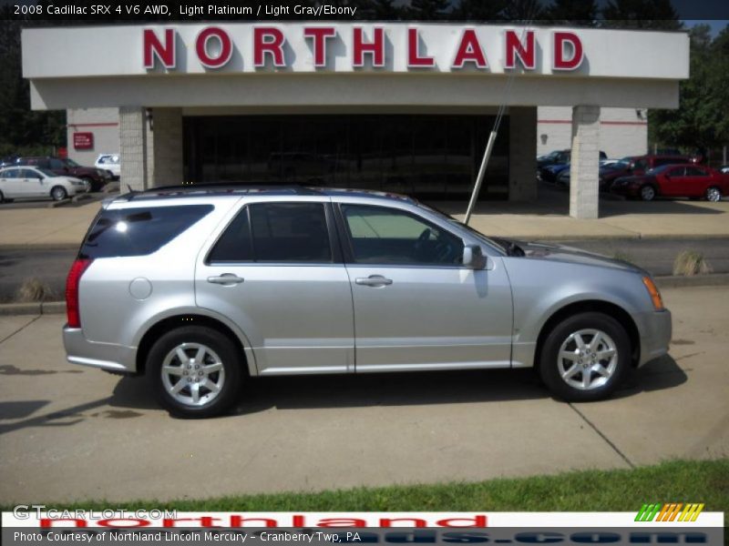 Light Platinum / Light Gray/Ebony 2008 Cadillac SRX 4 V6 AWD