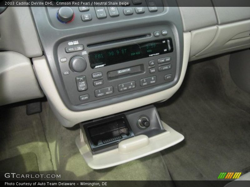 Crimson Red Pearl / Neutral Shale Beige 2003 Cadillac DeVille DHS