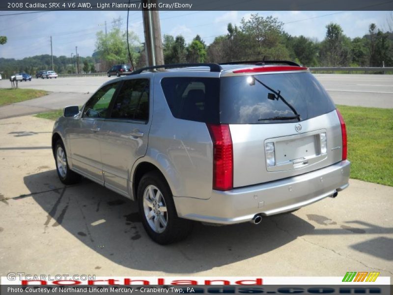 Light Platinum / Light Gray/Ebony 2008 Cadillac SRX 4 V6 AWD