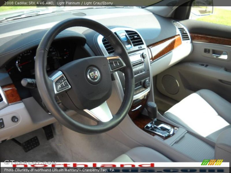 Light Platinum / Light Gray/Ebony 2008 Cadillac SRX 4 V6 AWD