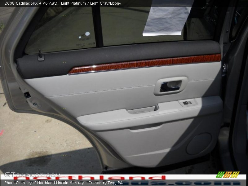 Light Platinum / Light Gray/Ebony 2008 Cadillac SRX 4 V6 AWD