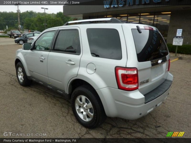 Silver Metallic / Stone 2008 Ford Escape Limited 4WD