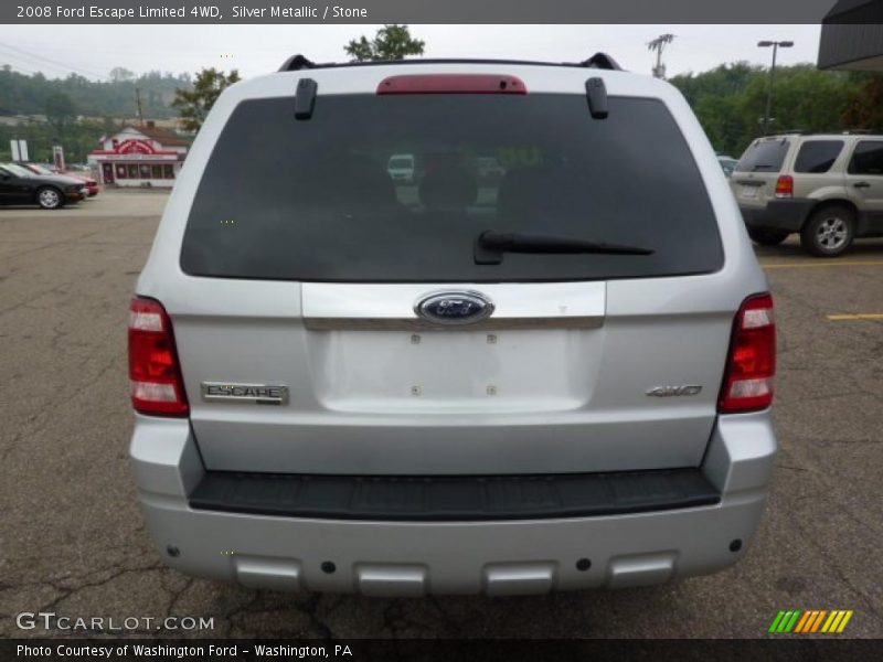 Silver Metallic / Stone 2008 Ford Escape Limited 4WD