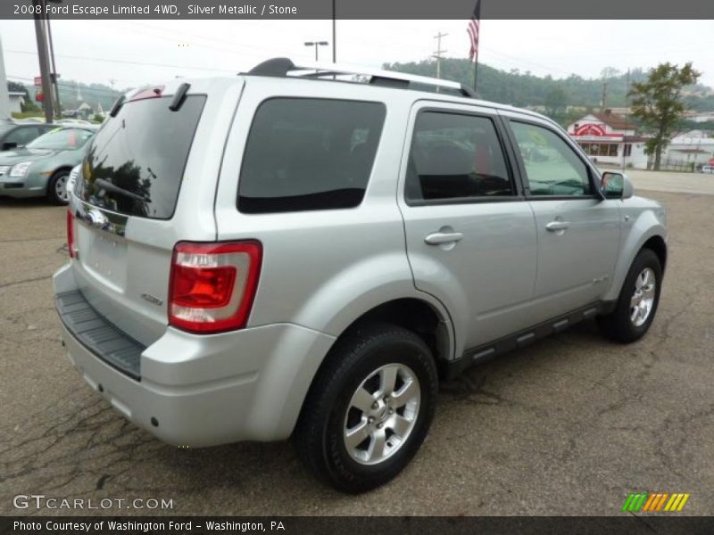 Silver Metallic / Stone 2008 Ford Escape Limited 4WD