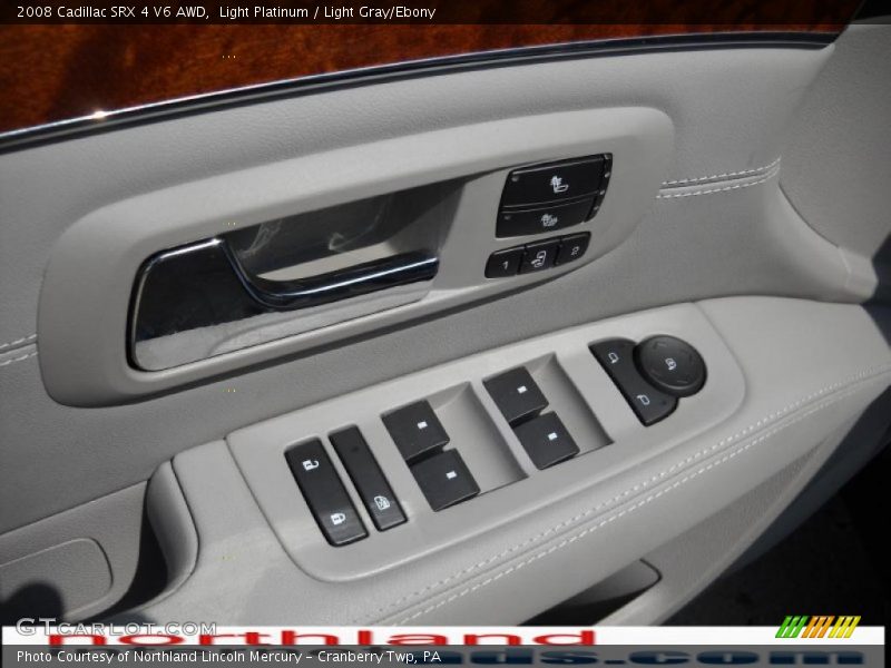 Light Platinum / Light Gray/Ebony 2008 Cadillac SRX 4 V6 AWD