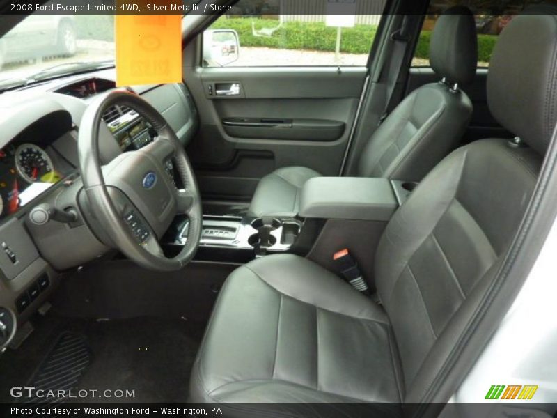 Silver Metallic / Stone 2008 Ford Escape Limited 4WD