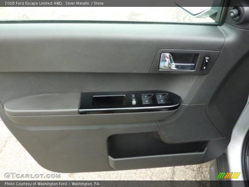Silver Metallic / Stone 2008 Ford Escape Limited 4WD