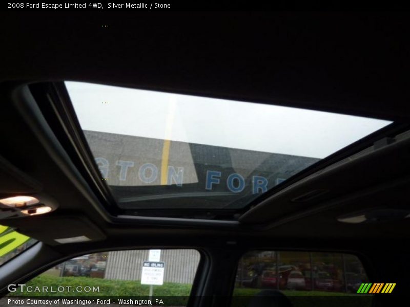 Silver Metallic / Stone 2008 Ford Escape Limited 4WD