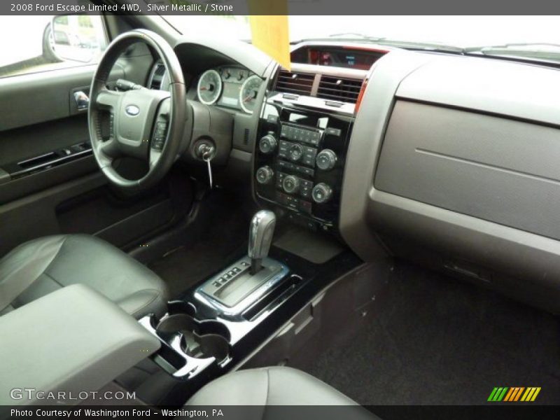 Silver Metallic / Stone 2008 Ford Escape Limited 4WD