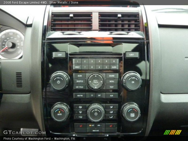 Silver Metallic / Stone 2008 Ford Escape Limited 4WD