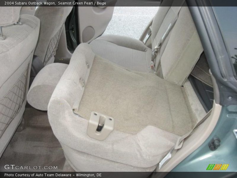 Seamist Green Pearl / Beige 2004 Subaru Outback Wagon