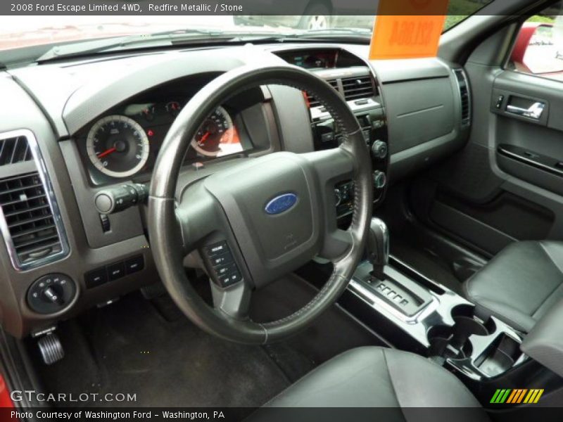 Redfire Metallic / Stone 2008 Ford Escape Limited 4WD