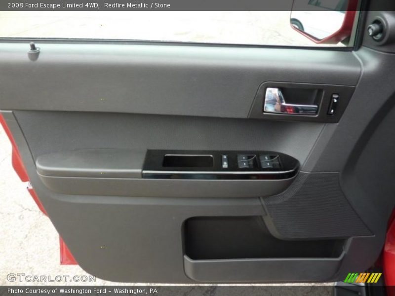 Redfire Metallic / Stone 2008 Ford Escape Limited 4WD