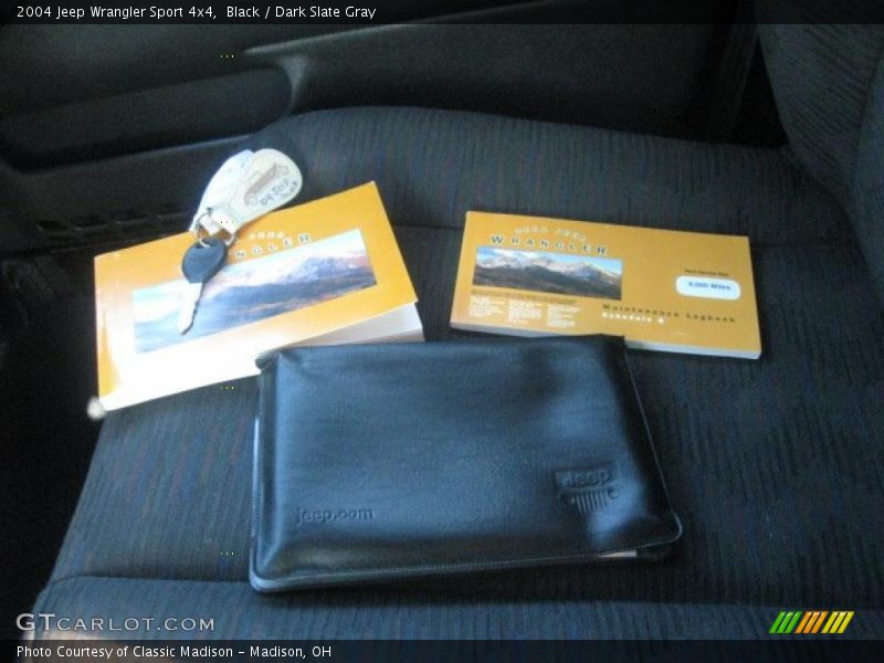 Black / Dark Slate Gray 2004 Jeep Wrangler Sport 4x4