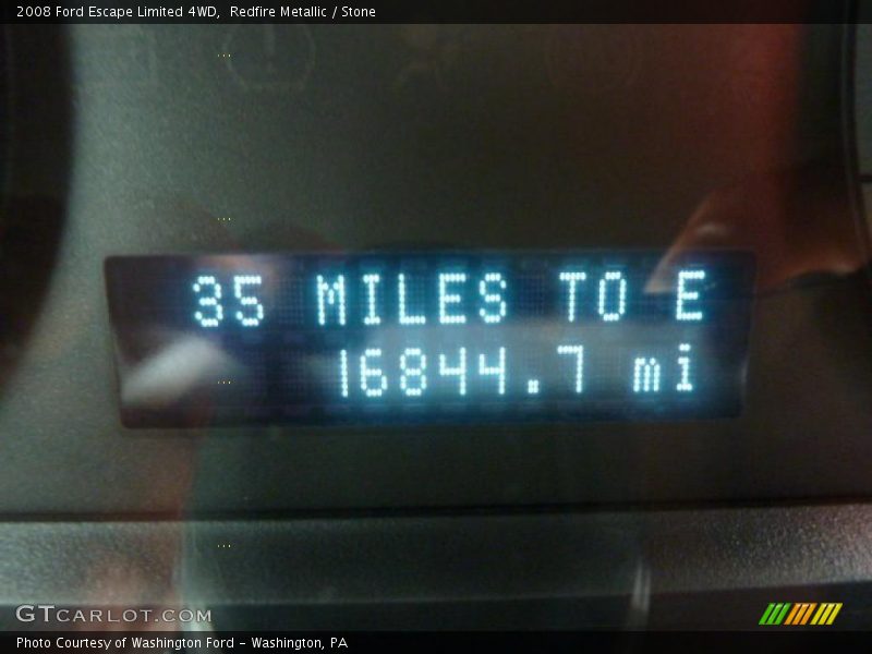 Redfire Metallic / Stone 2008 Ford Escape Limited 4WD