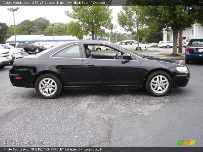 Nighthawk Black Pearl / Charcoal 2001 Honda Accord EX V6 Coupe