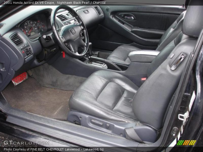 Nighthawk Black Pearl / Charcoal 2001 Honda Accord EX V6 Coupe