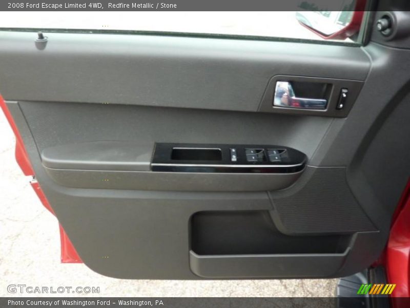 Redfire Metallic / Stone 2008 Ford Escape Limited 4WD