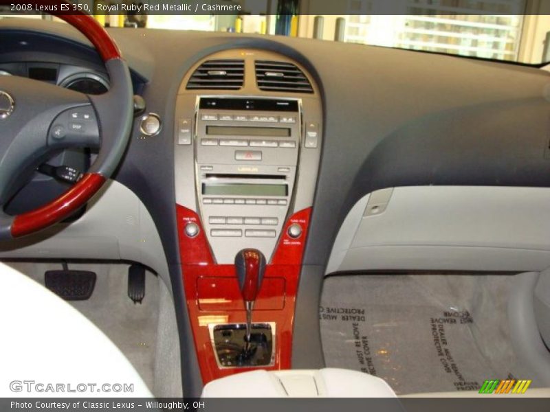 Royal Ruby Red Metallic / Cashmere 2008 Lexus ES 350