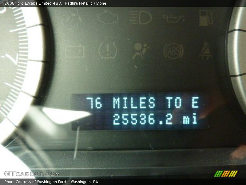 Redfire Metallic / Stone 2008 Ford Escape Limited 4WD