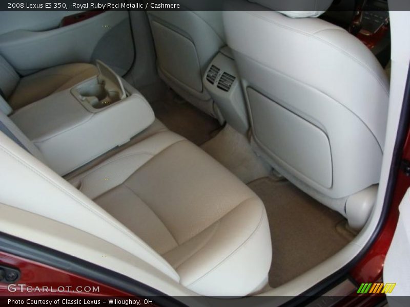 Royal Ruby Red Metallic / Cashmere 2008 Lexus ES 350