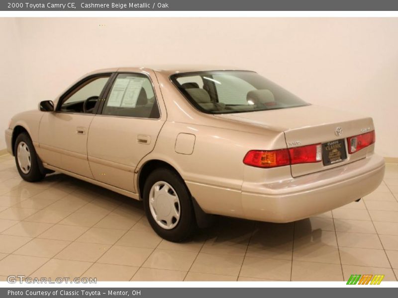 Cashmere Beige Metallic / Oak 2000 Toyota Camry CE